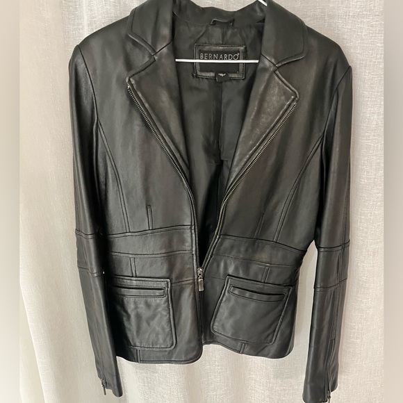 Vintage Bernardo Leather Jacket - Picture 2 of 6